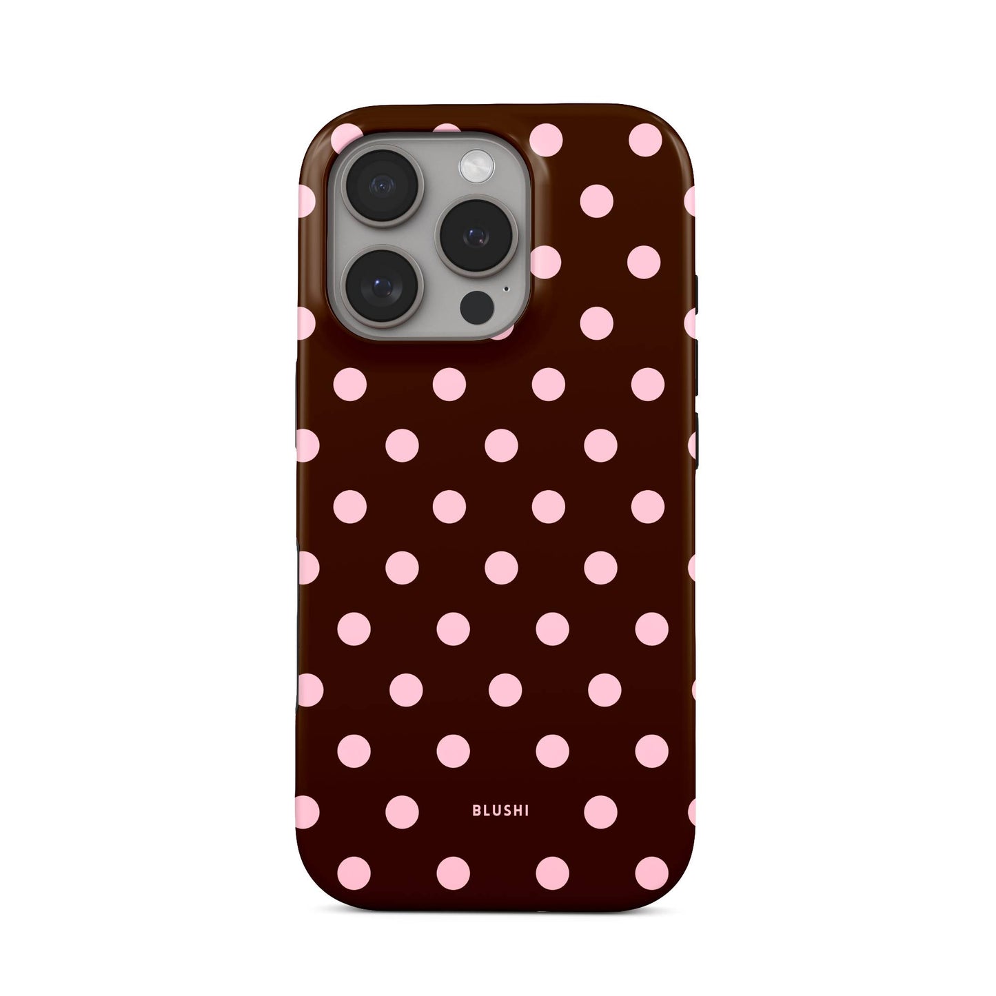 Polka Dot ⎪Brown and Pink