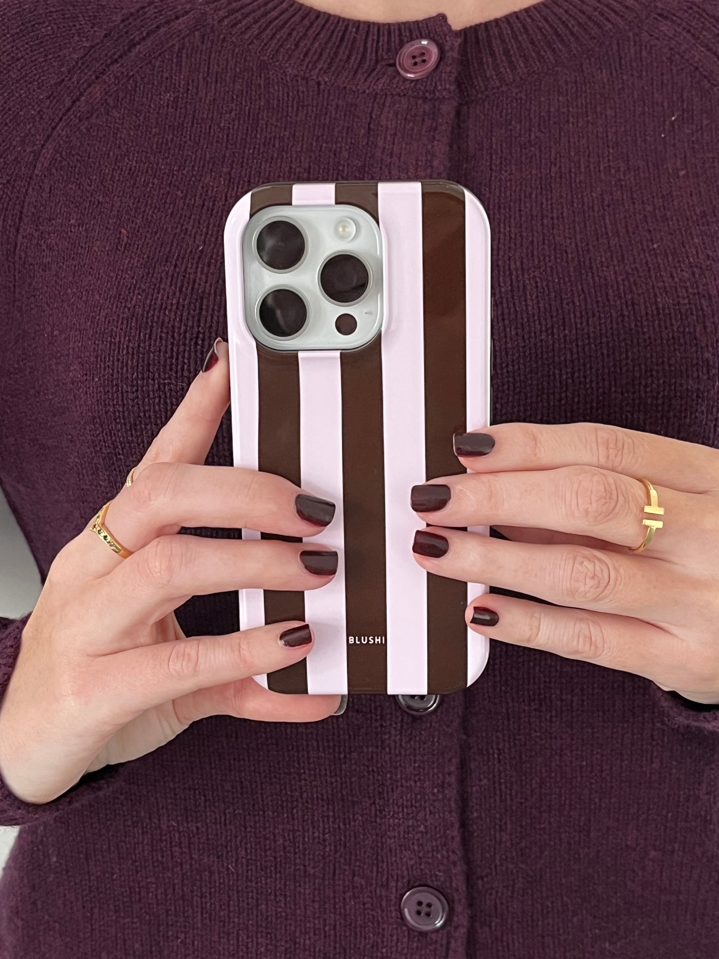 Mocha Blush Stripes (Magsafe)