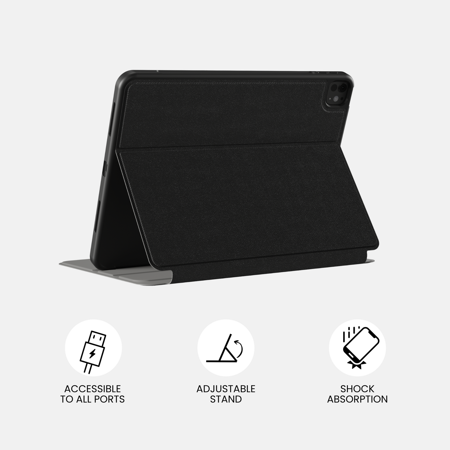 Polka Dot Brown & Pink - iPad Case