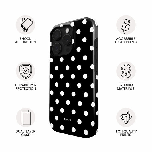 Polka Dot Black & White