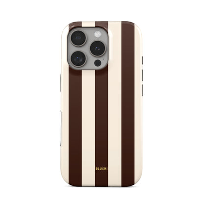 Espresso - Brown & Cream Stripes