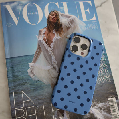 Pois ⎪ Bleu et marine