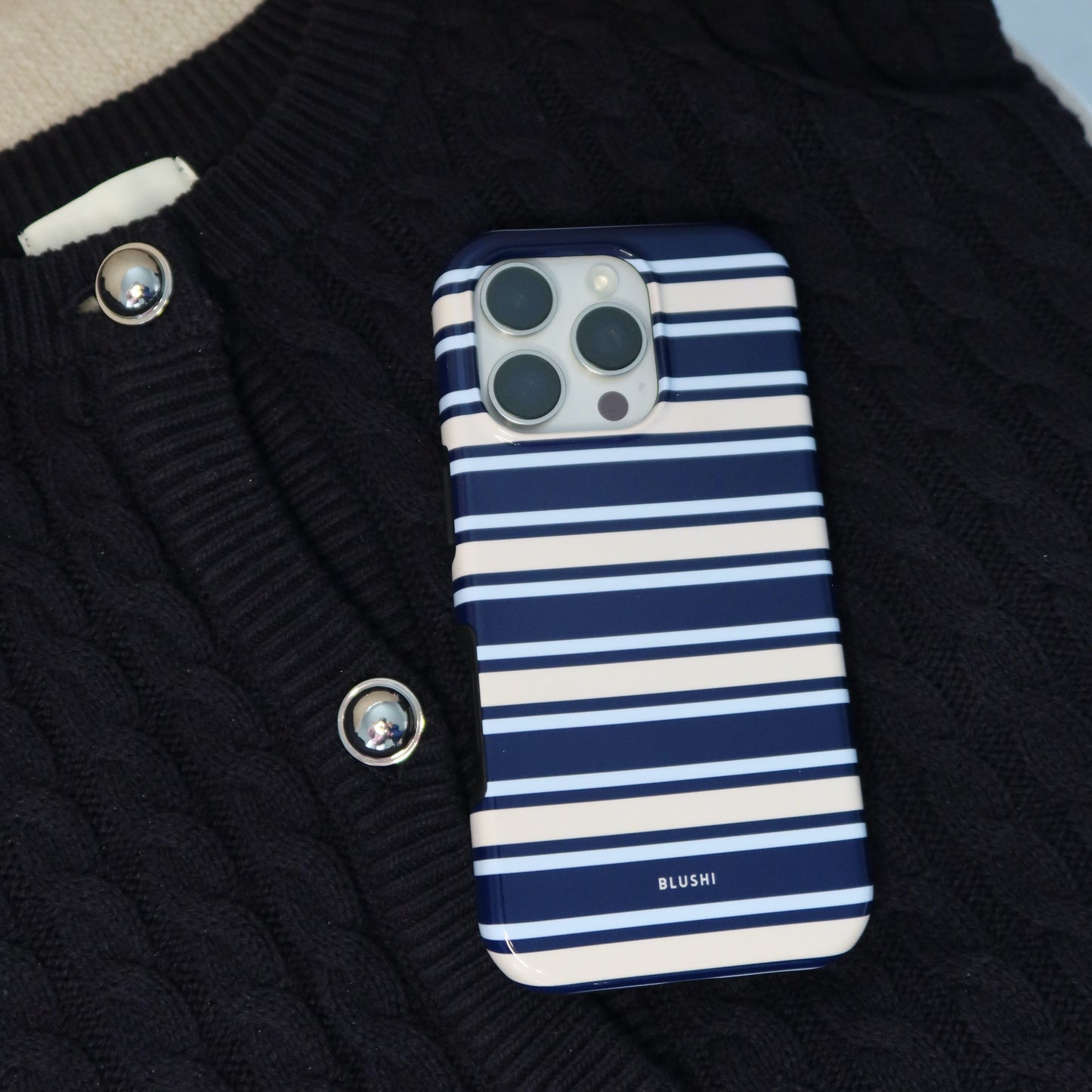 East Coast - Blue Striped Magsafe iPhone Case