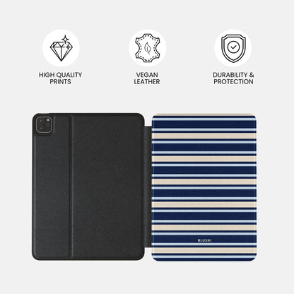 East Coast - Striped iPad Case