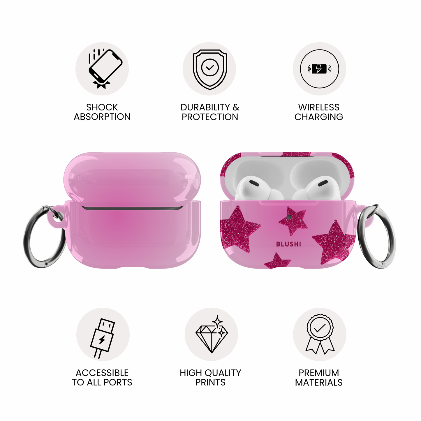 Starlight AirPods Case