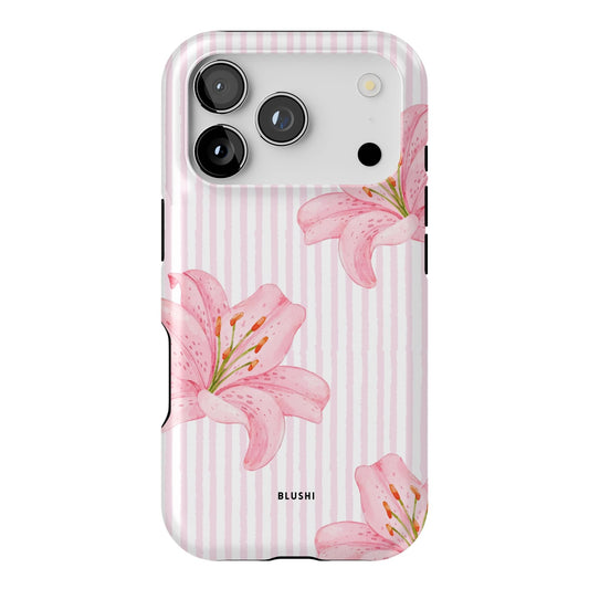 blooming lilies iphone 17 pro case