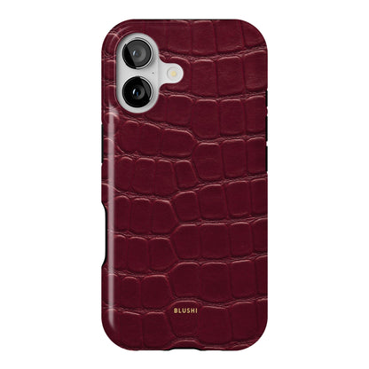 Burgundy Croco (Magsafe)
