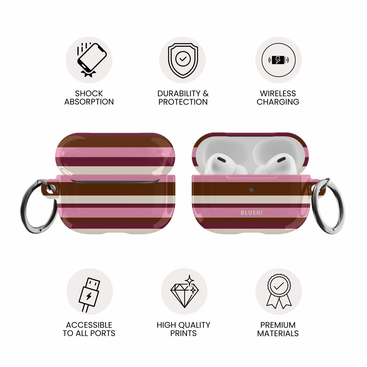Neapolitan AirPods Case