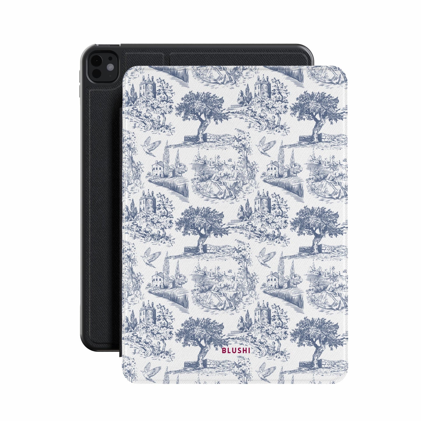 French Toile iPad Case