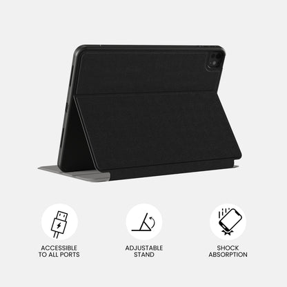 Pink & Navy Stripes iPad Case